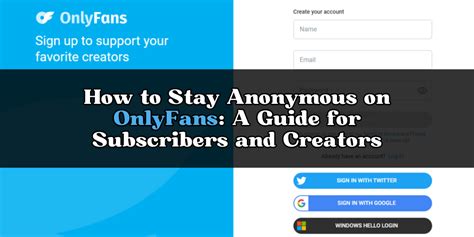 is onlyfans anonymous for subscribers|Navigating Anonymous Subscribers on OnlyFans:。